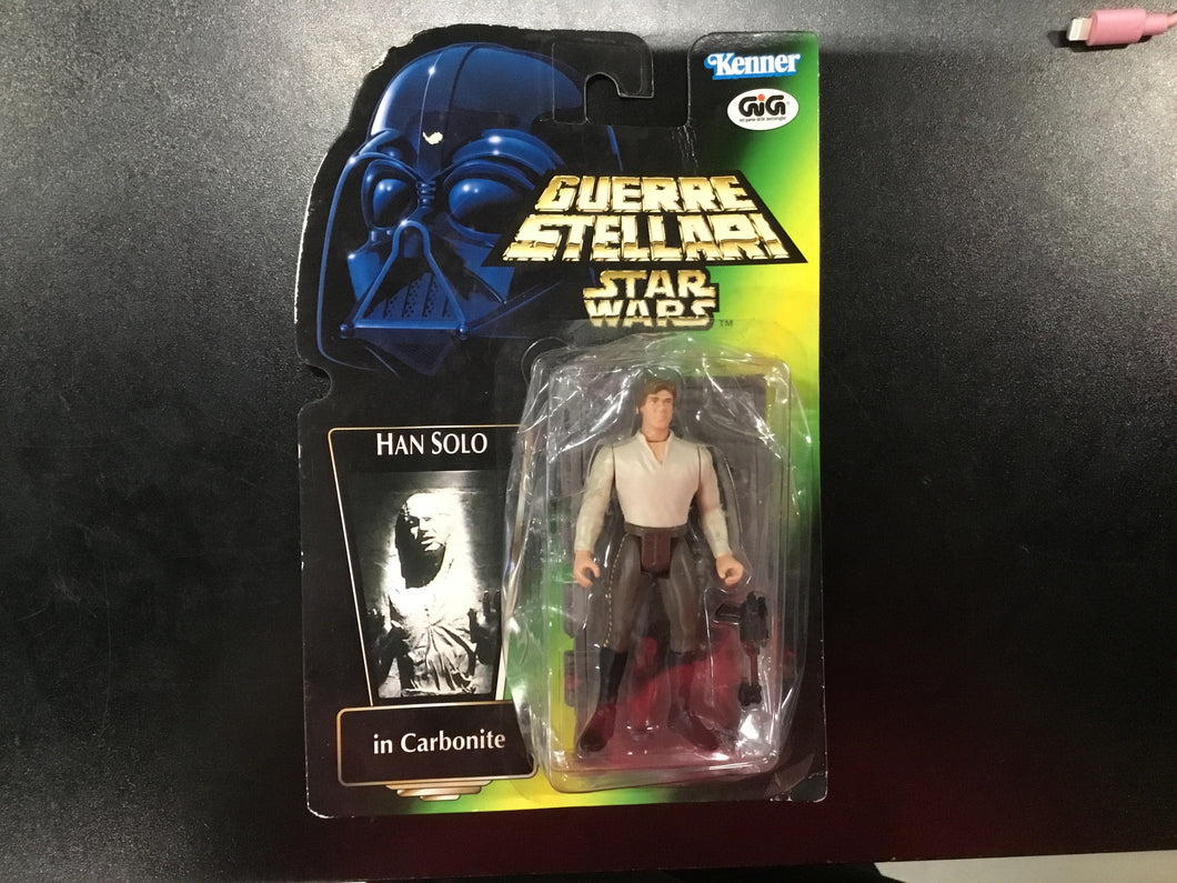 Star Wars Han Solo in Carbonite Italian Green Card