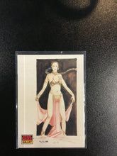 1993 Topps SW Galaxy #41 Leia As A Pin-Up