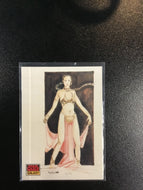 1993 Topps SW Galaxy #41 Leia As A Pin-Up