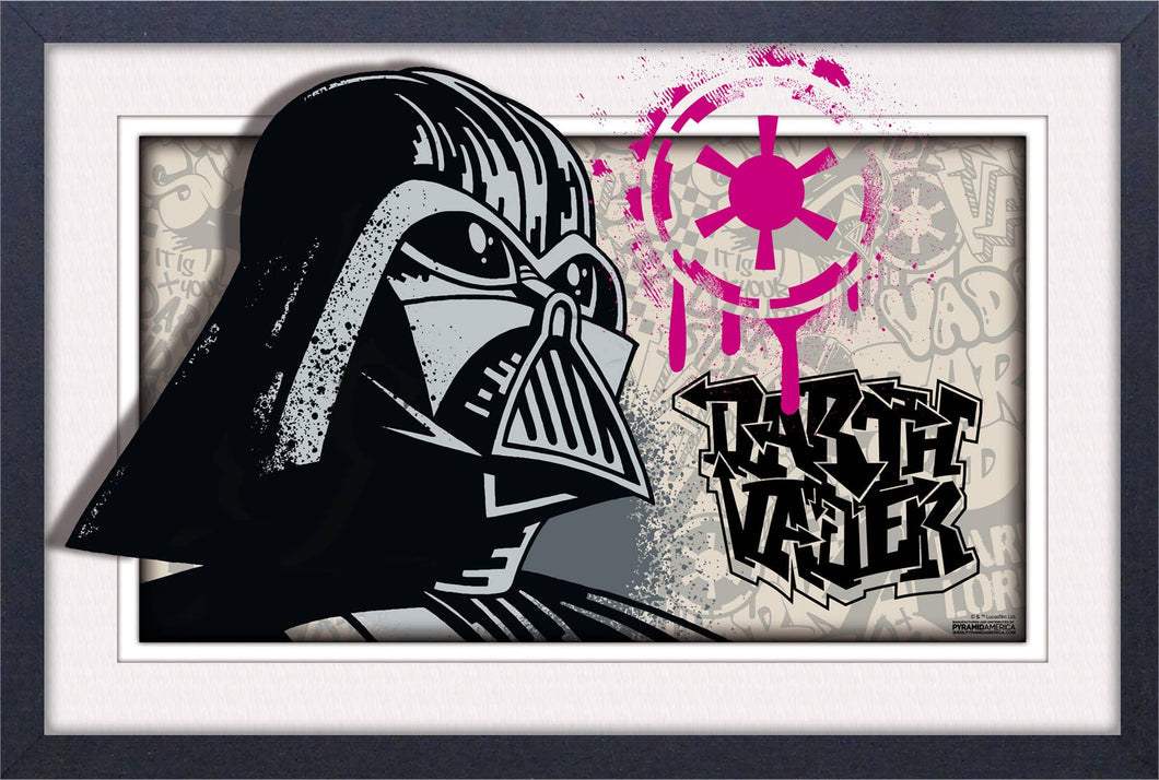 Star Wars- Graffiti 11x17 Plexi Frame