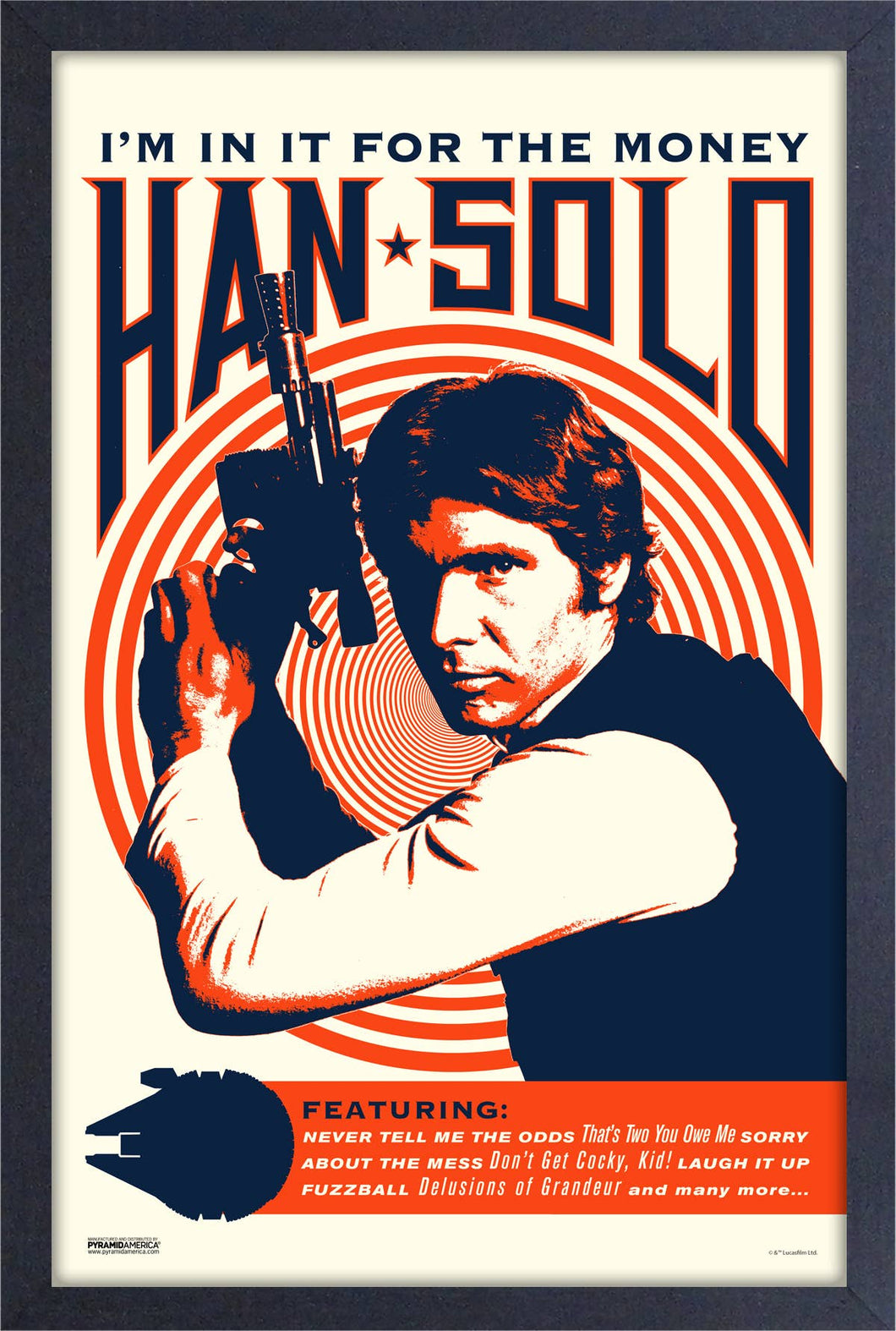 Rock Poster- Solo Framed Print