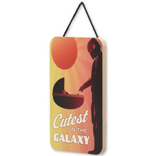 Star Wars Yoda Cutest In The Galaxy Wood Wall Decor