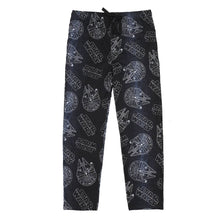 Men's Adult Black Star Wars Sleep Pants - Galactic Comfort for Sci-Fi Fans