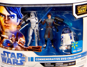 Clone Trooper, Anakin Skywalker, R2-D2 Commemorative DVD Collection TCW