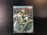 1993 Topps SW Galaxy Card #93 Leia, Luke, Han, & Chewba