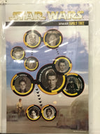 2002 Starwars Skywalker Family Tree Poster
