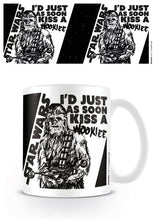 Star Wars - Kiss a Wookie Mug