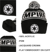 Star Wars Galactic Empire Black Cuff Beanie