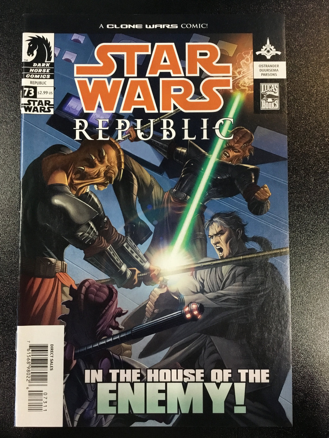 SW Clone Wars Republic 73 In The House of The Enemy!