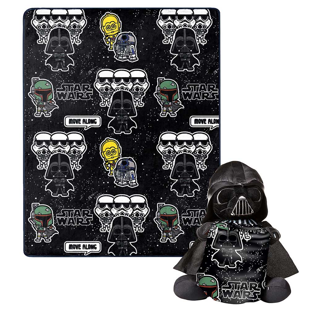 Star Wars Hugger & Silk Touch Throw Set