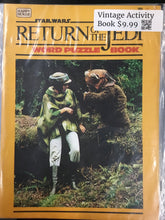 Vintage Saw RTOTJ Activity Books