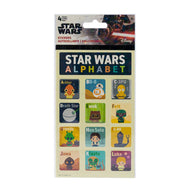 Star Wars Stickers - 4 Sheets - Alphabet