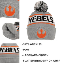 Star Wars Rebels Gray Cuff Beanie