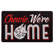 Chewie We're Home Door Mat