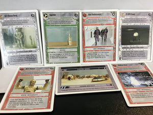 SW Customizable Card Game (7different cards)