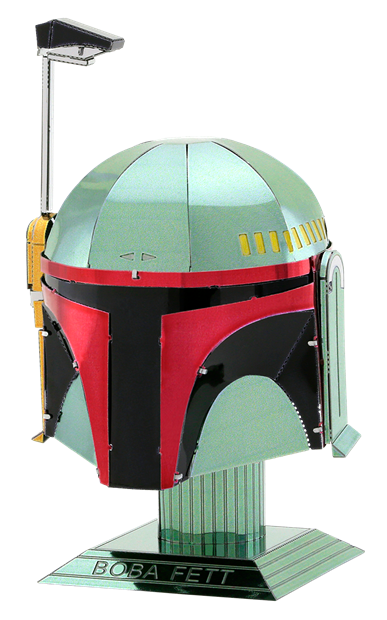 Boba Fett Helmet - COLOR Star Wars