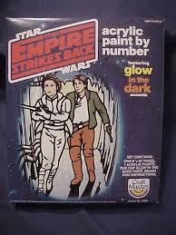TESB Princess Leia & Han Solo 1980 Paint By Numbers