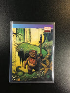 1993 Topps SW Galaxy Card #129 Ewok Battle Of Endor
