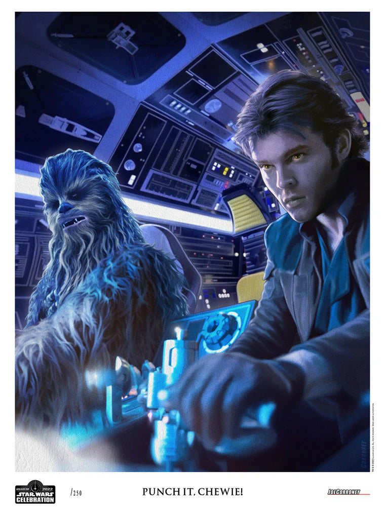 SW Celebration “Punch It Chewie” Artist Proof/Autographed