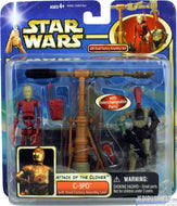 SAGA Deluxe C-3PO with Droid Factory Assembly Line! 2002
