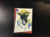 1993 Topps SW Galaxy Card #10 Yoda