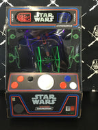 SW Micro Galaxy Squadron X-Wing & Tie Fighter Retro Game Console Set