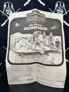 Rebel Armored Snowspeeder Instructions - Good Condition