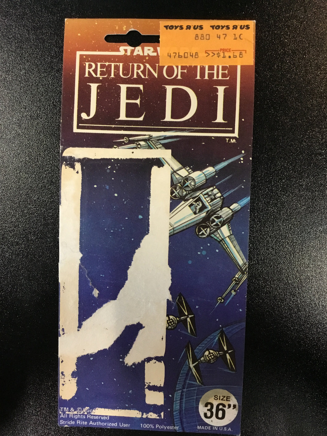 Vintage RTOJ Card Back – Holocron Toy Store