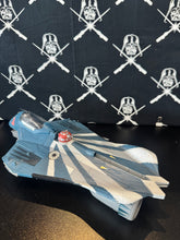 2003 TCW Anakin Skywalker’s Jedi Blue Starfighter Incomplete