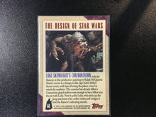 1993 Topps SW Galaxy Card #44 Luke Skywalker’s Confrontation