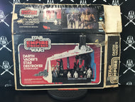 1977 SW The Empire Strikes Back Darth Vaders Star Destroyer Playset BOX ONLY
