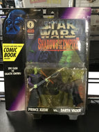 1996 SOTE Prince Xizor vs Darth Vader Comic Pack