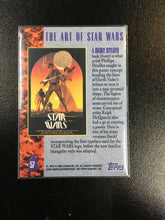 1993 Topps SW Galaxy Series 1 Trading Card - The Art of #57