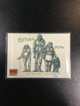 1993 Topps SW Galaxy Card #19 Typical Wookie Family