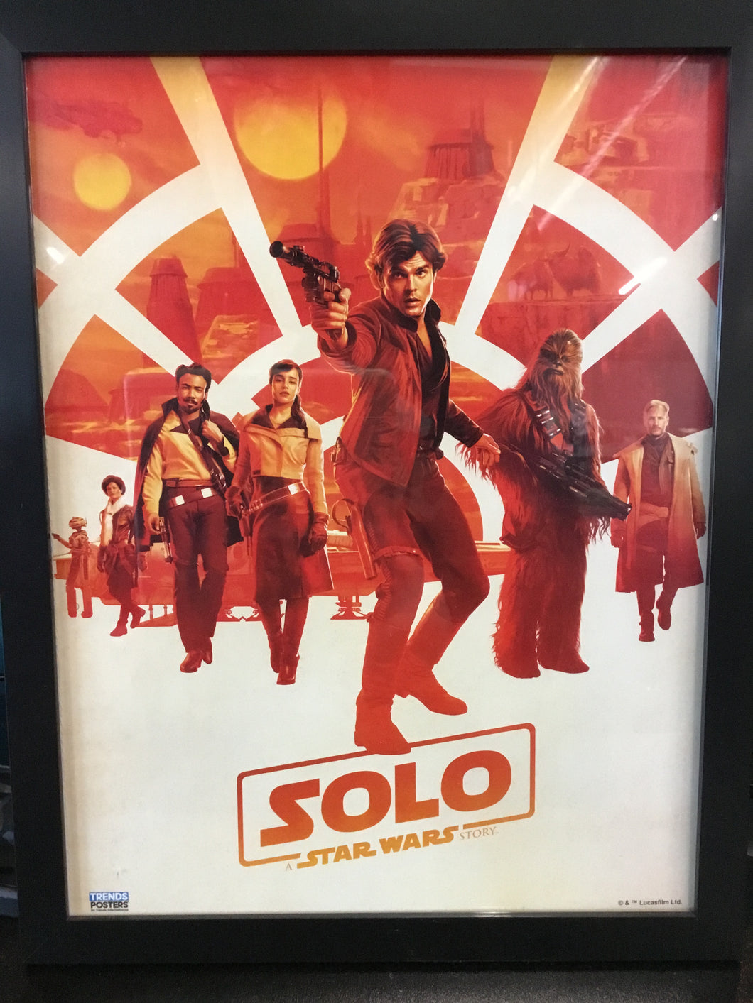Framed mini poster