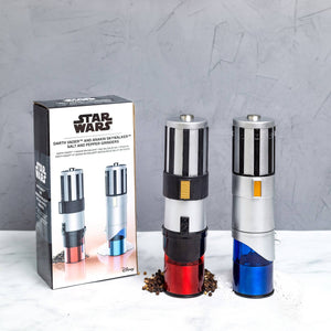 Uncanny Brands SW Lightsaber Electric Salt & Pepper Grinder