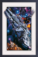 Star Wars- Millenium Falcon 11x17 Plexi Frame