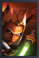 Saber-Ashoka Framed Print