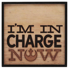 Star Wars "I'm In Charge Now" Rebel Alliance Logo Wall Decor