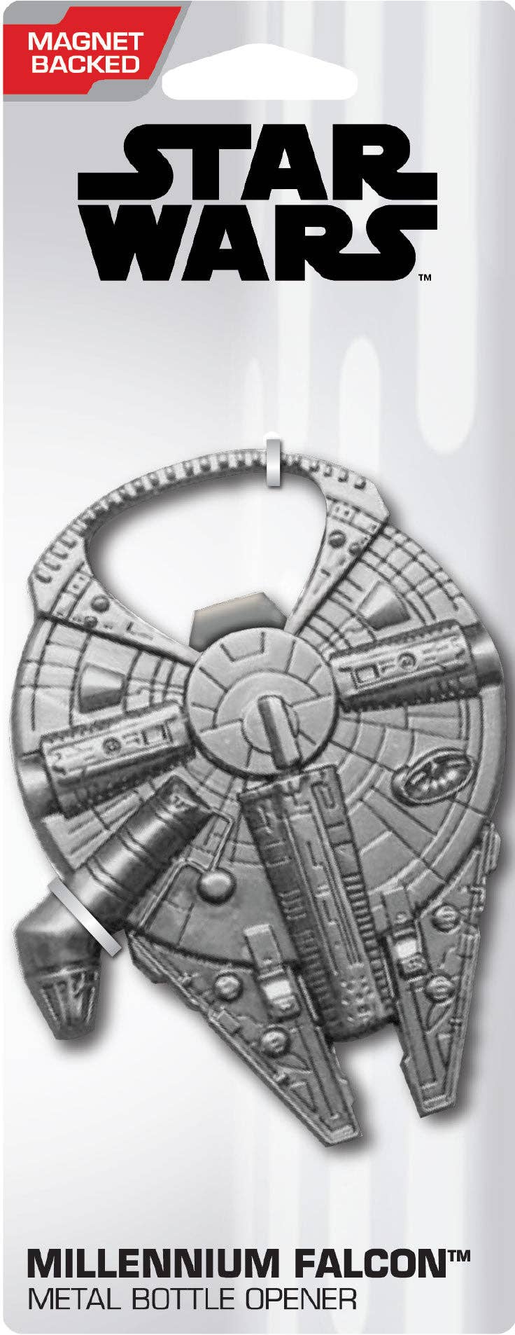Star Wars Millennium Falcon Metal Bottle Opener (Packaged)
