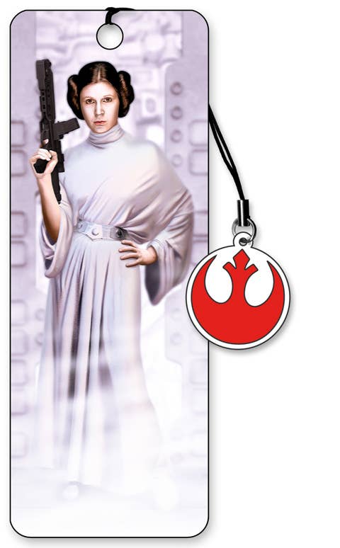 3D Star Wars Bookmark - Leia