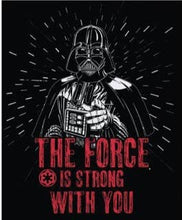 Star Wars- Force Is Strong Quote- Fat Quarter Single