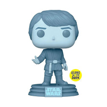 Funko Pop! Return of the Jedi 40th Anniversary - Holographic Luke Skywalker #615 Glow-in-the-Dark Entertainment Earth Exclusive