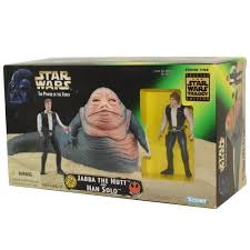 Jabba the Hutt and Han Solo POTF