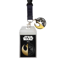 Lanyard - Star Wars - Obi-Wan / Vader with Charm & Sticker