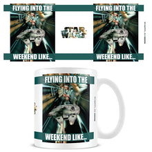 Star Wars - Flying into the Weekend Mug