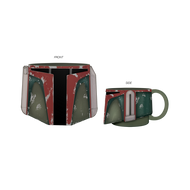 Star Wars Boba Fett Distressed Helmet Ceramic