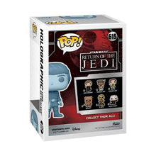 Funko Pop! Return of the Jedi 40th Anniversary - Holographic Luke Skywalker #615 Glow-in-the-Dark Entertainment Earth Exclusive