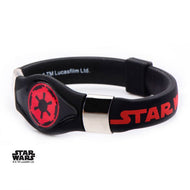 Imperial Silicone & 316L Steel Bracelet 7"