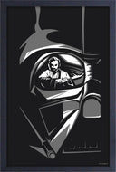 Obi Wan-Vader Sight Framed Print